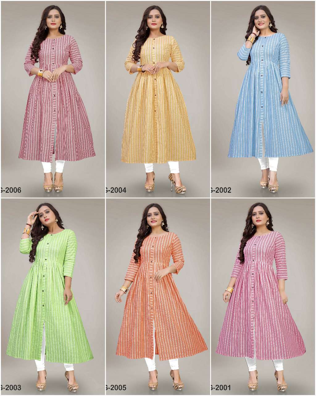 Summer Vol-1  Anarkali Cotton Kurtis catalogue