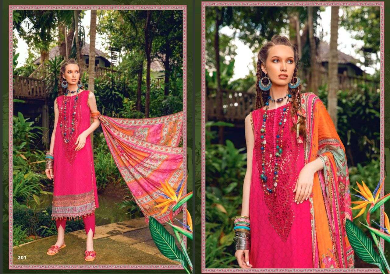 TANISHK FASHION M PRINT MARIA B FANCY SALWAR KAMEEZ