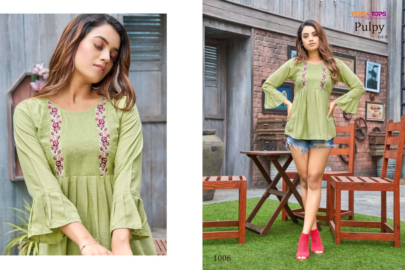 TIPS AND TOPS PULPY VOL 8 LAUNCHING NEW CATALOG WHOLESALER SURAT