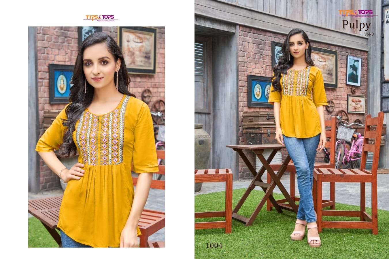 TIPS AND TOPS PULPY VOL 8 LAUNCHING NEW CATALOG WHOLESALER SURAT