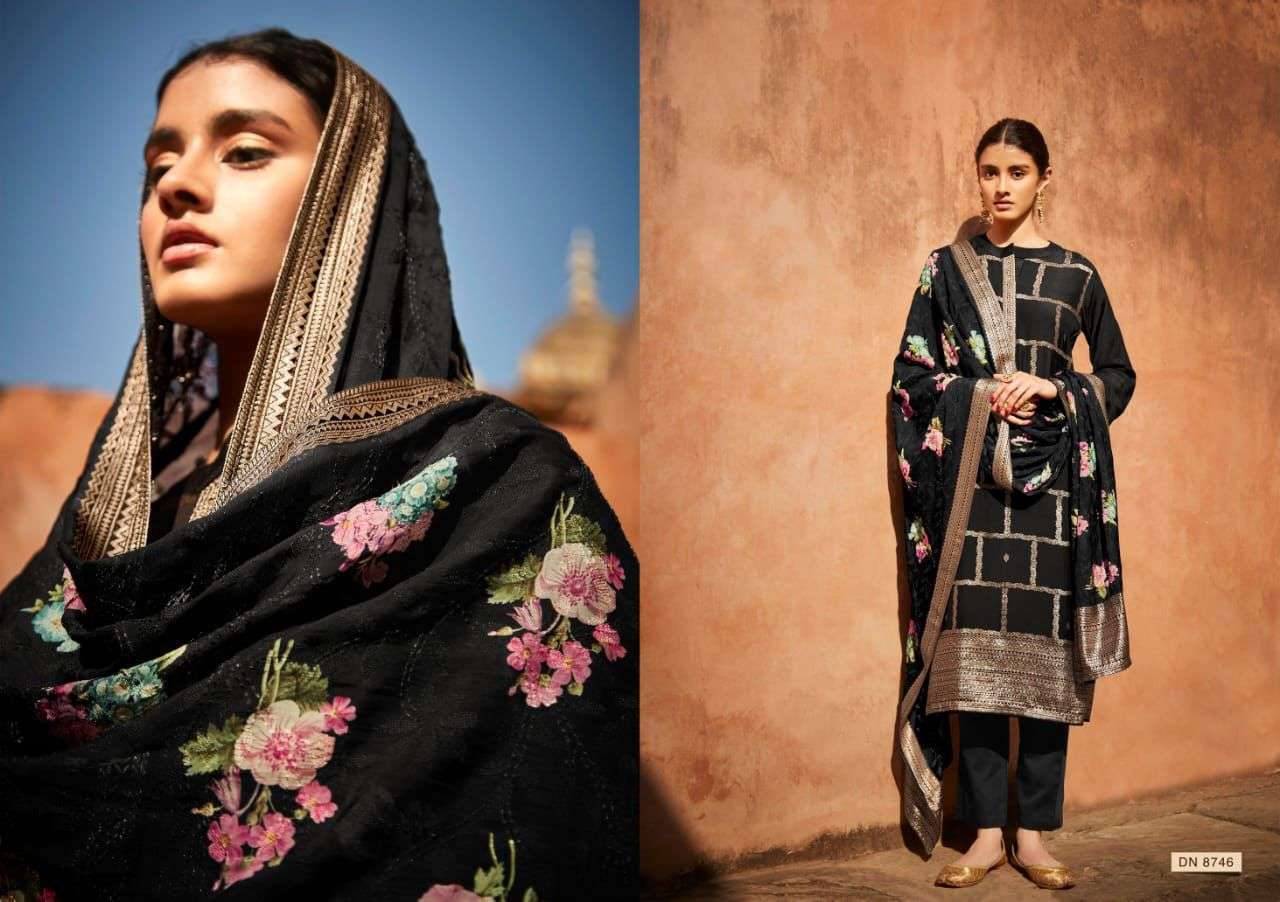 ULFAT BY KIMORA COTTON SILK WEAVING FANCY SALWAR KAMEEZ