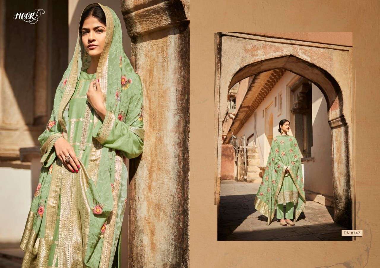 ULFAT BY KIMORA COTTON SILK WEAVING FANCY SALWAR KAMEEZ