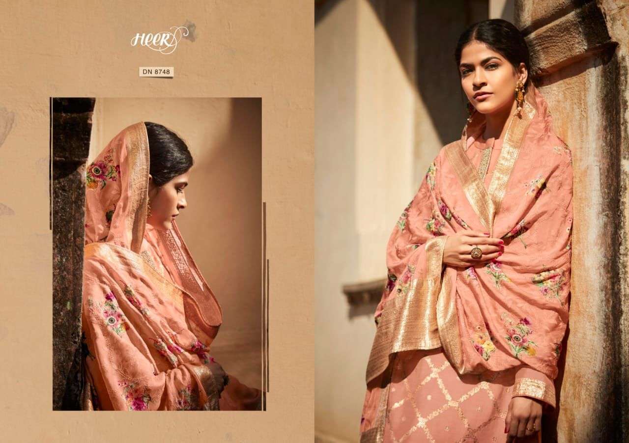 ULFAT BY KIMORA COTTON SILK WEAVING FANCY SALWAR KAMEEZ