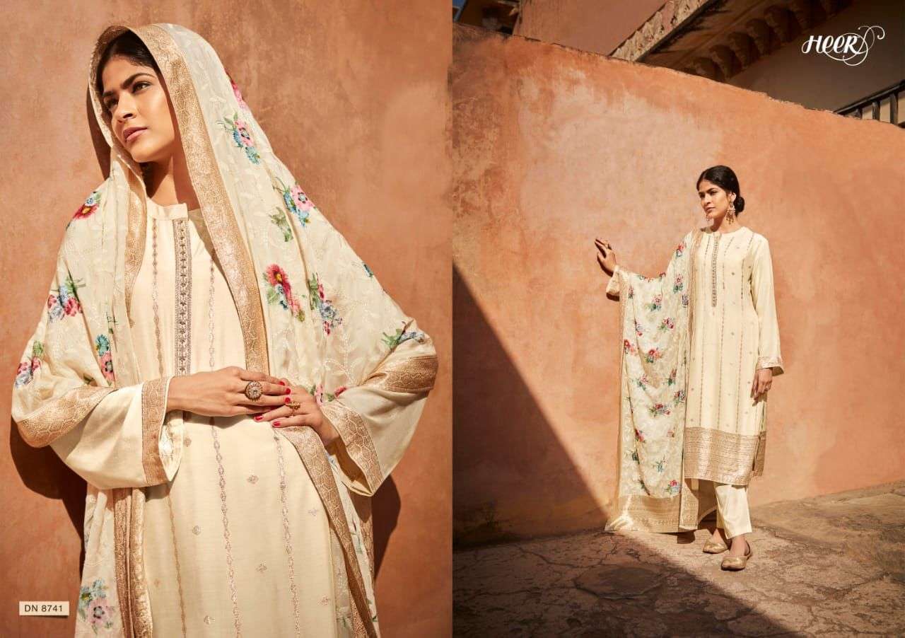 ULFAT BY KIMORA COTTON SILK WEAVING FANCY SALWAR KAMEEZ