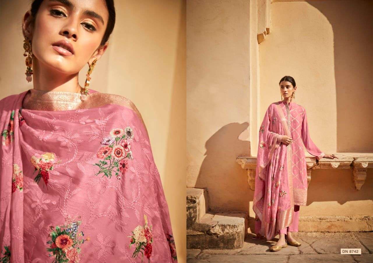 ULFAT BY KIMORA COTTON SILK WEAVING FANCY SALWAR KAMEEZ