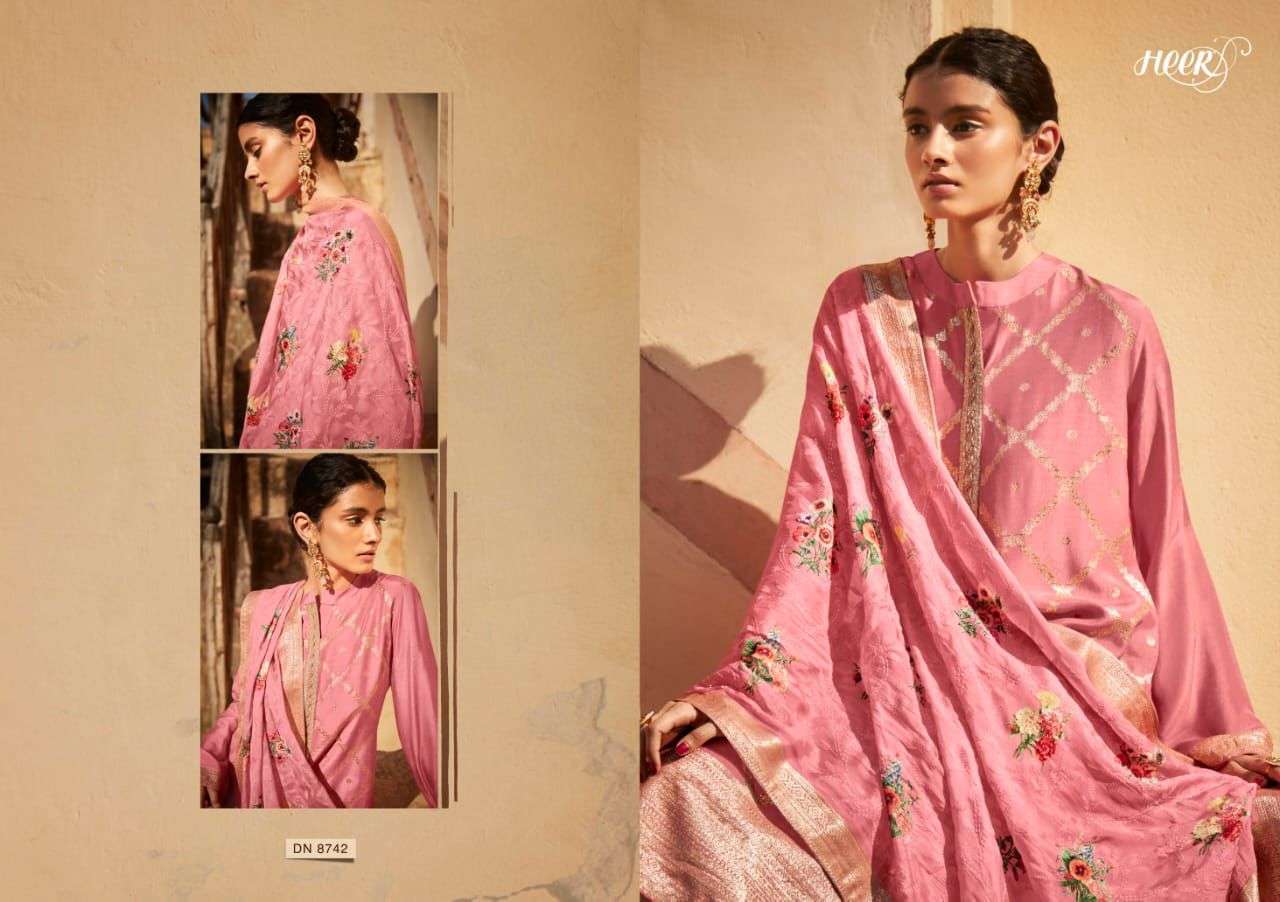 ULFAT BY KIMORA COTTON SILK WEAVING FANCY SALWAR KAMEEZ