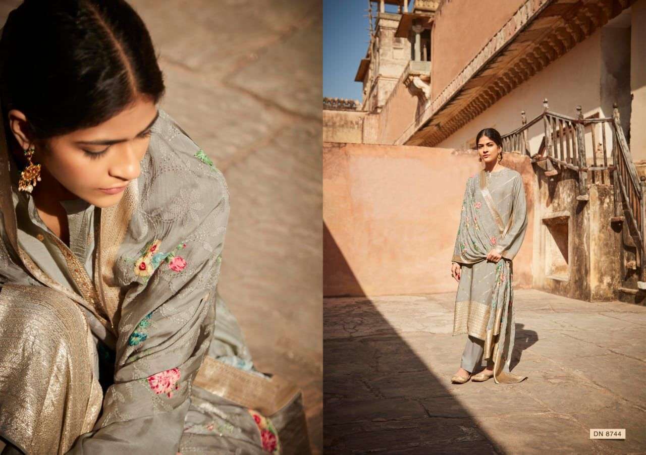 ULFAT BY KIMORA COTTON SILK WEAVING FANCY SALWAR KAMEEZ