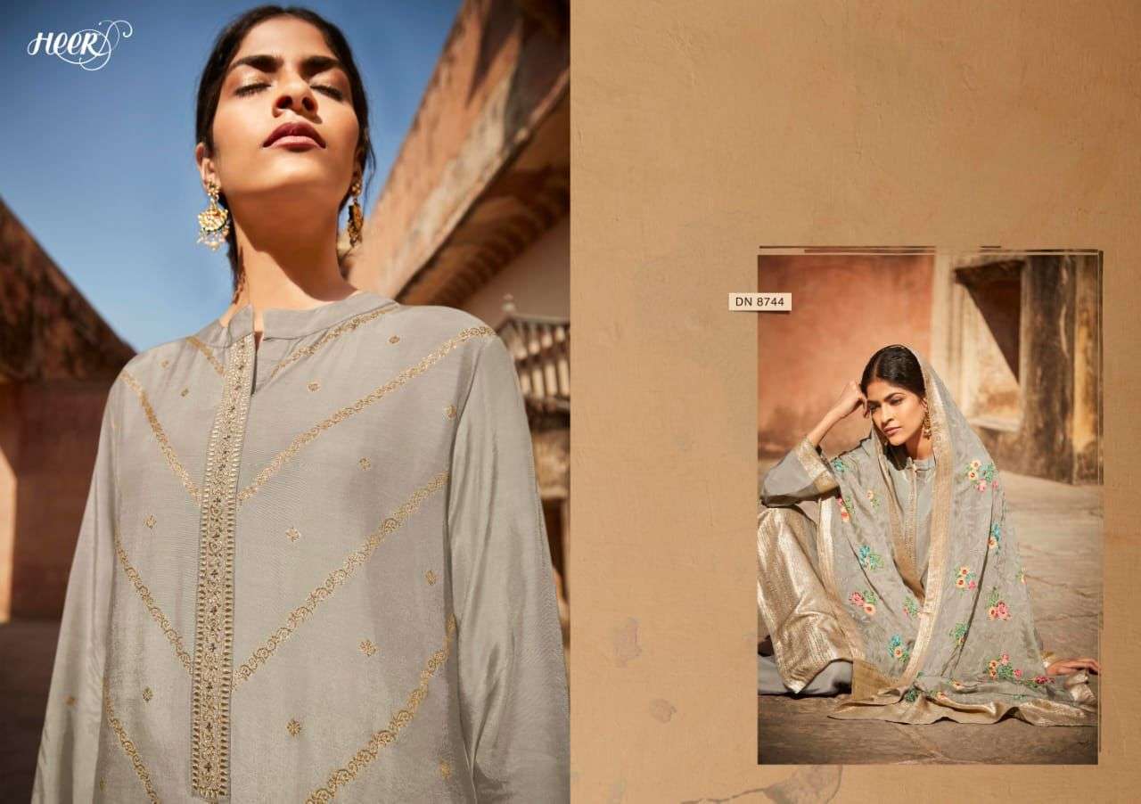 ULFAT BY KIMORA COTTON SILK WEAVING FANCY SALWAR KAMEEZ