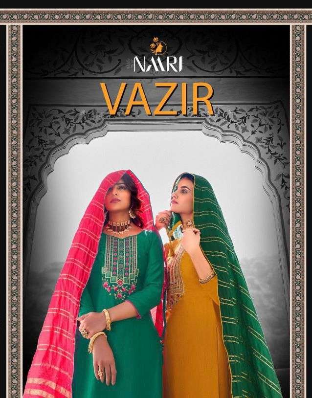 VAZIR BY NAARI SILK WORK BEAUTIFUL SALWAR KAMEEZ COLLECTION