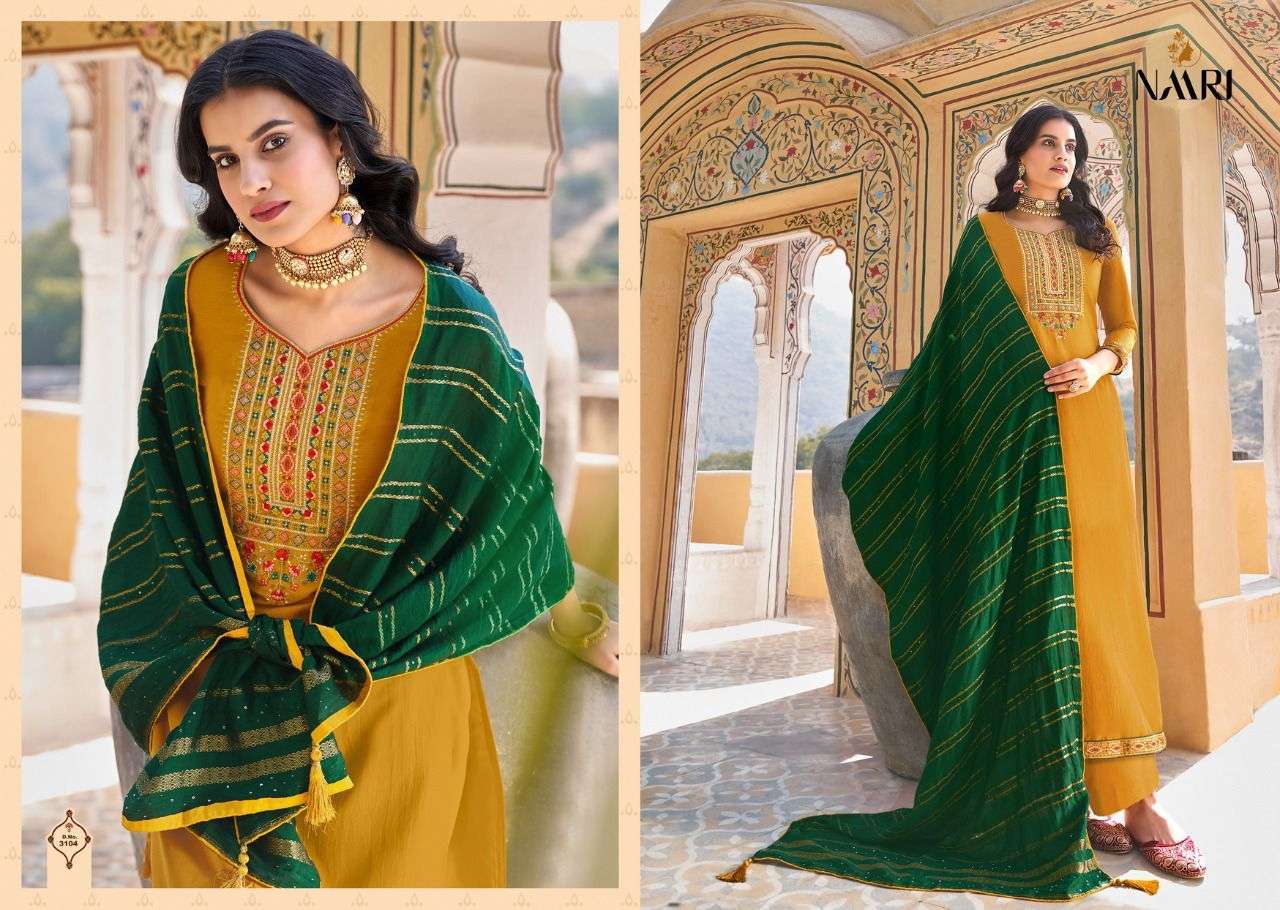 VAZIR BY NAARI SILK WORK BEAUTIFUL SALWAR KAMEEZ COLLECTION