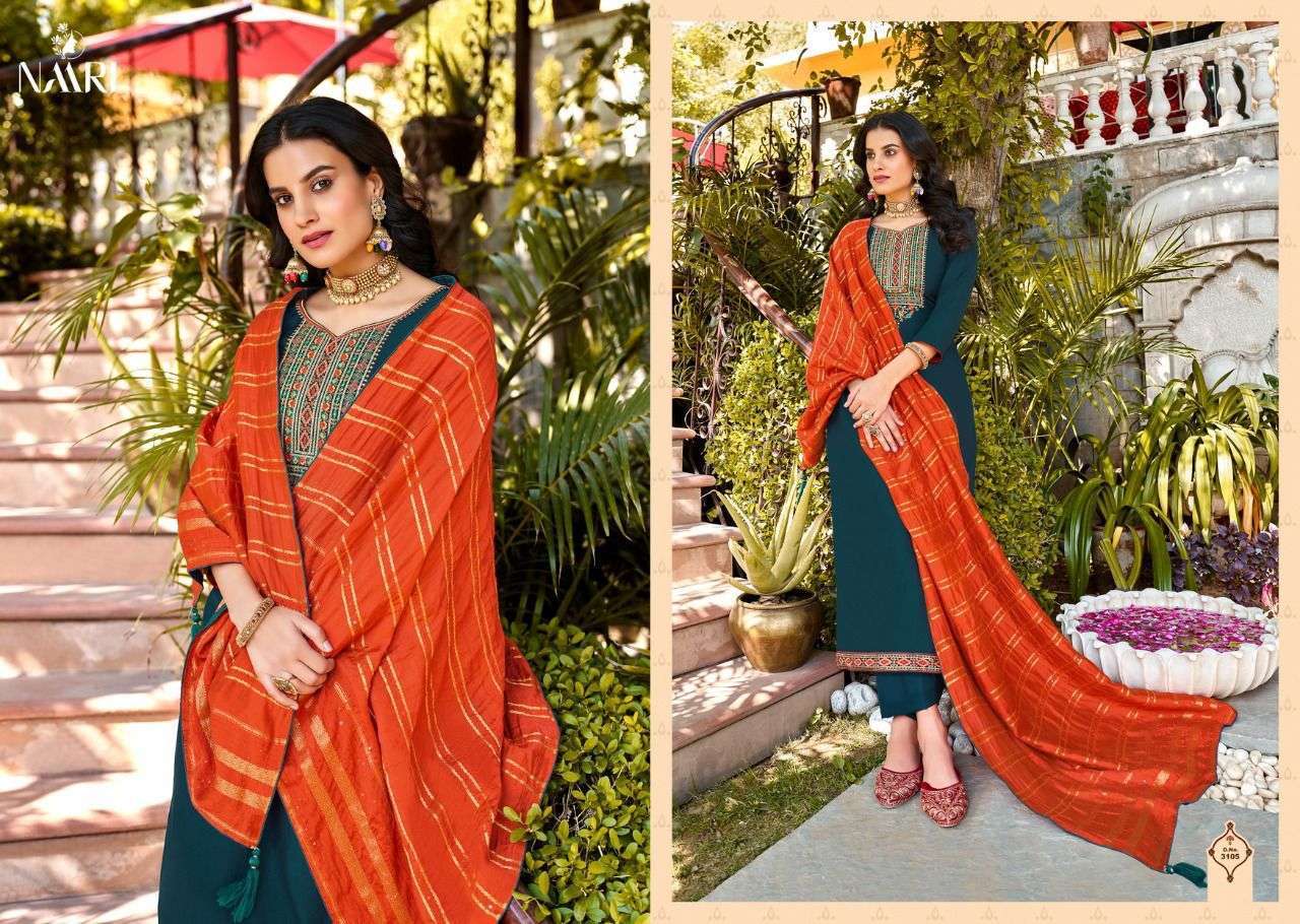 VAZIR BY NAARI SILK WORK BEAUTIFUL SALWAR KAMEEZ COLLECTION