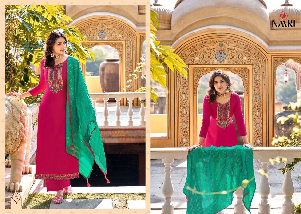 VAZIR BY NAARI SILK WORK BEAUTIFUL SALWAR KAMEEZ COLLECTION