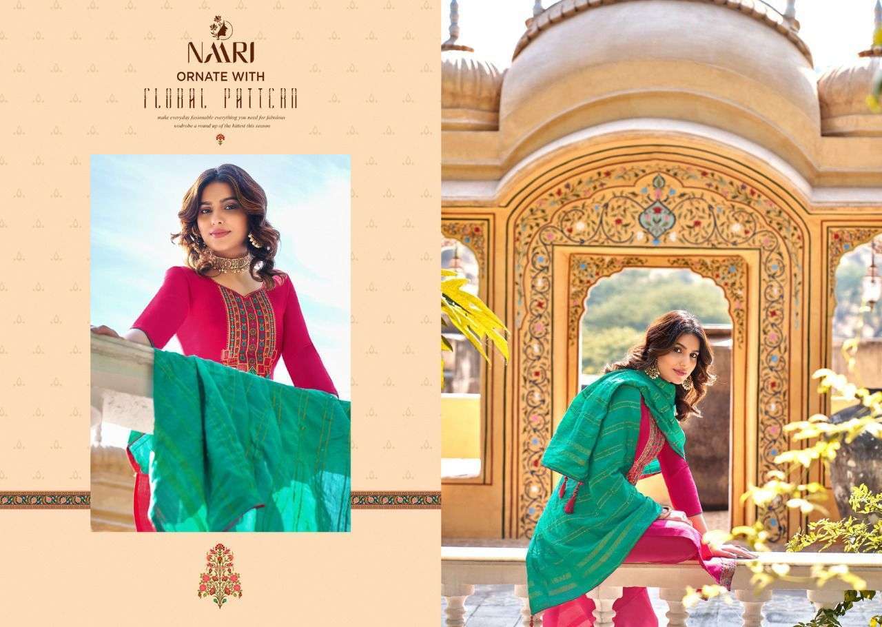 VAZIR BY NAARI SILK WORK BEAUTIFUL SALWAR KAMEEZ COLLECTION