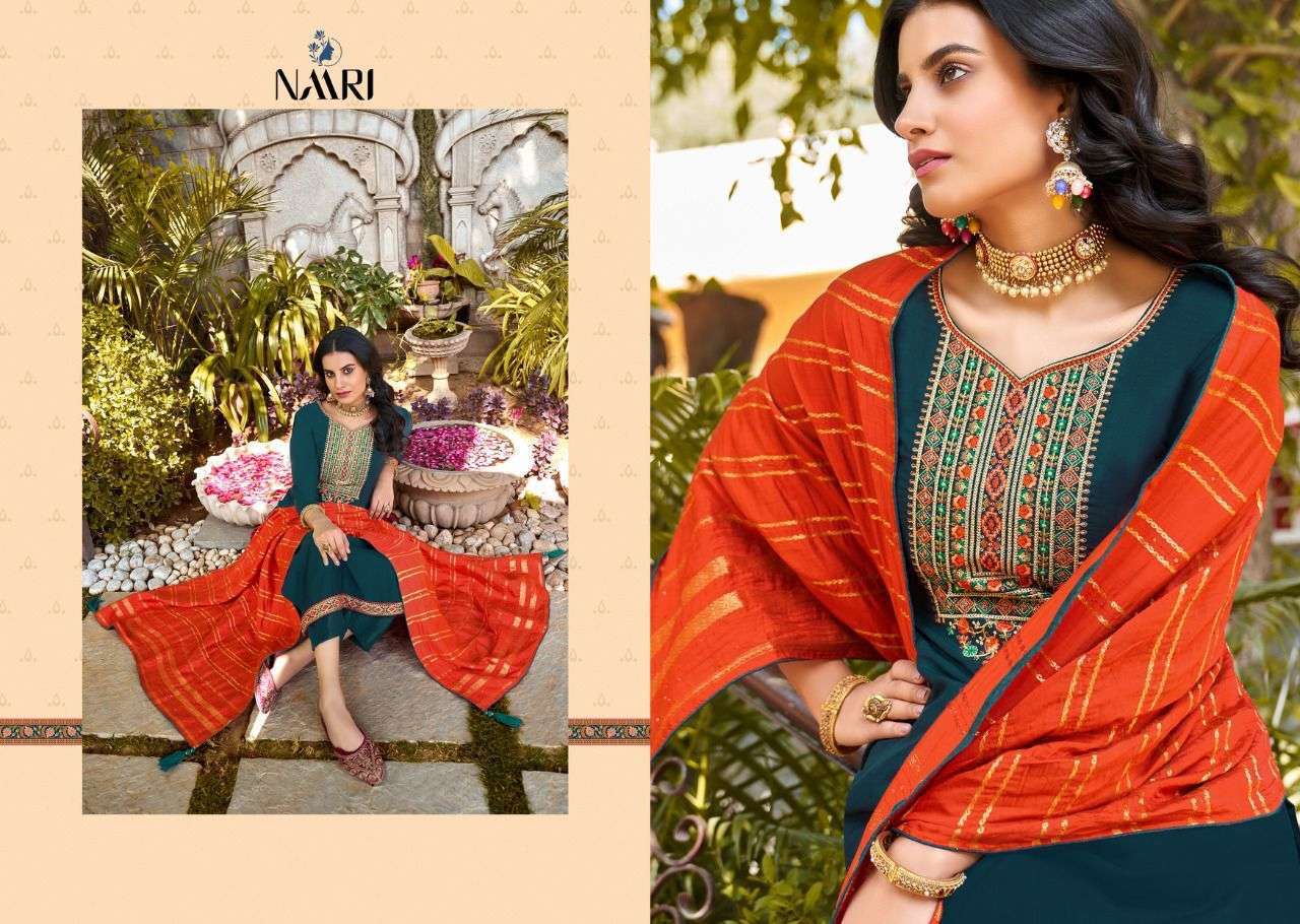 VAZIR BY NAARI SILK WORK BEAUTIFUL SALWAR KAMEEZ COLLECTION