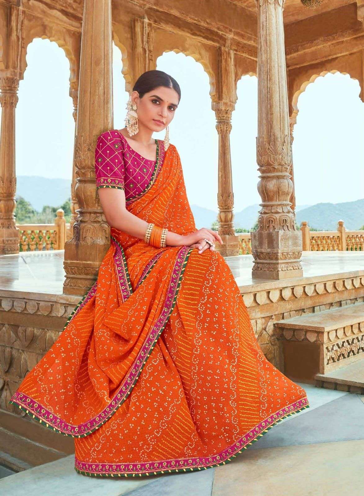 VIPUL PAVITRA RISHTA FANCY CHIFFON SAREES COLLECTION