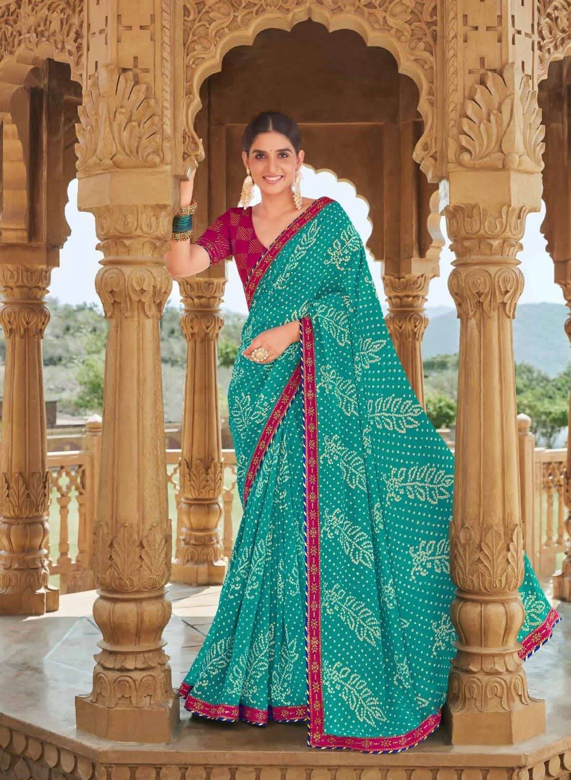 VIPUL PAVITRA RISHTA FANCY CHIFFON SAREES COLLECTION