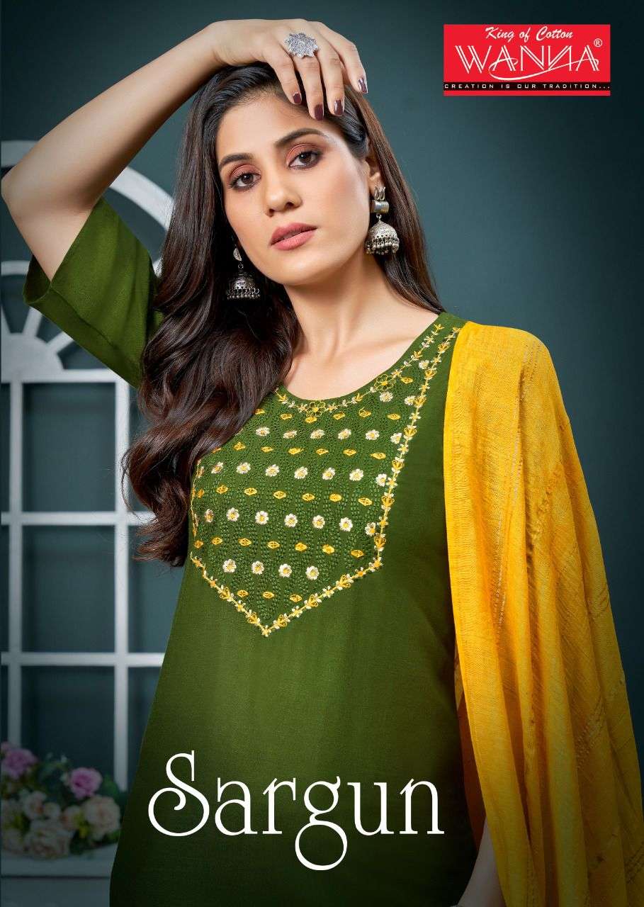 Wanna Launch Sargun Catalogue