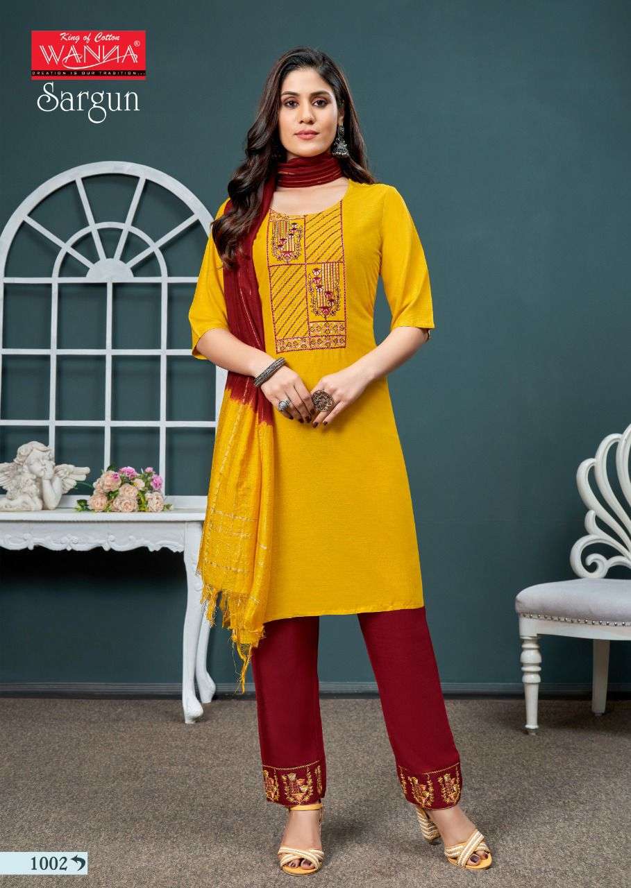Wanna Launch Sargun Catalogue