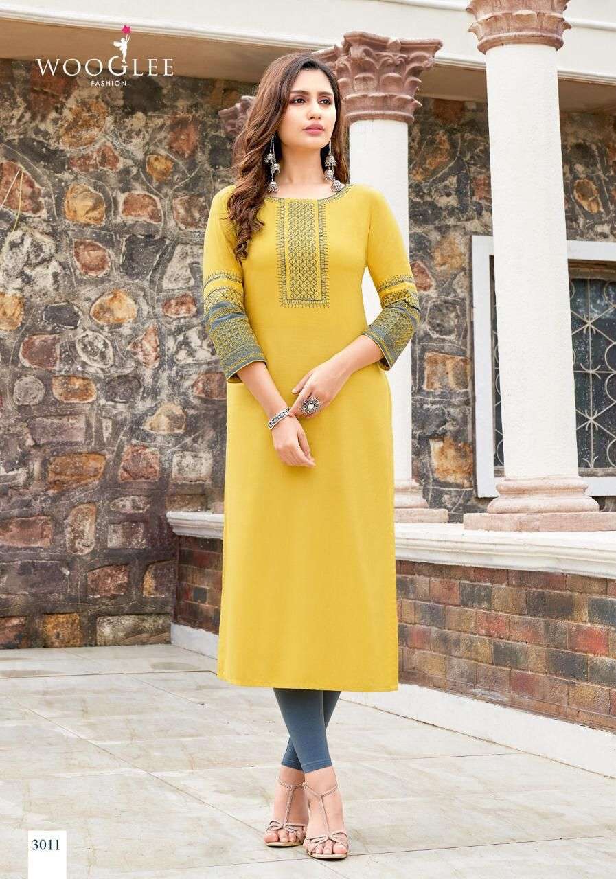 WOOGLEE SALONEE VOL 2 Catalogue Office wear Kurtis wholesale