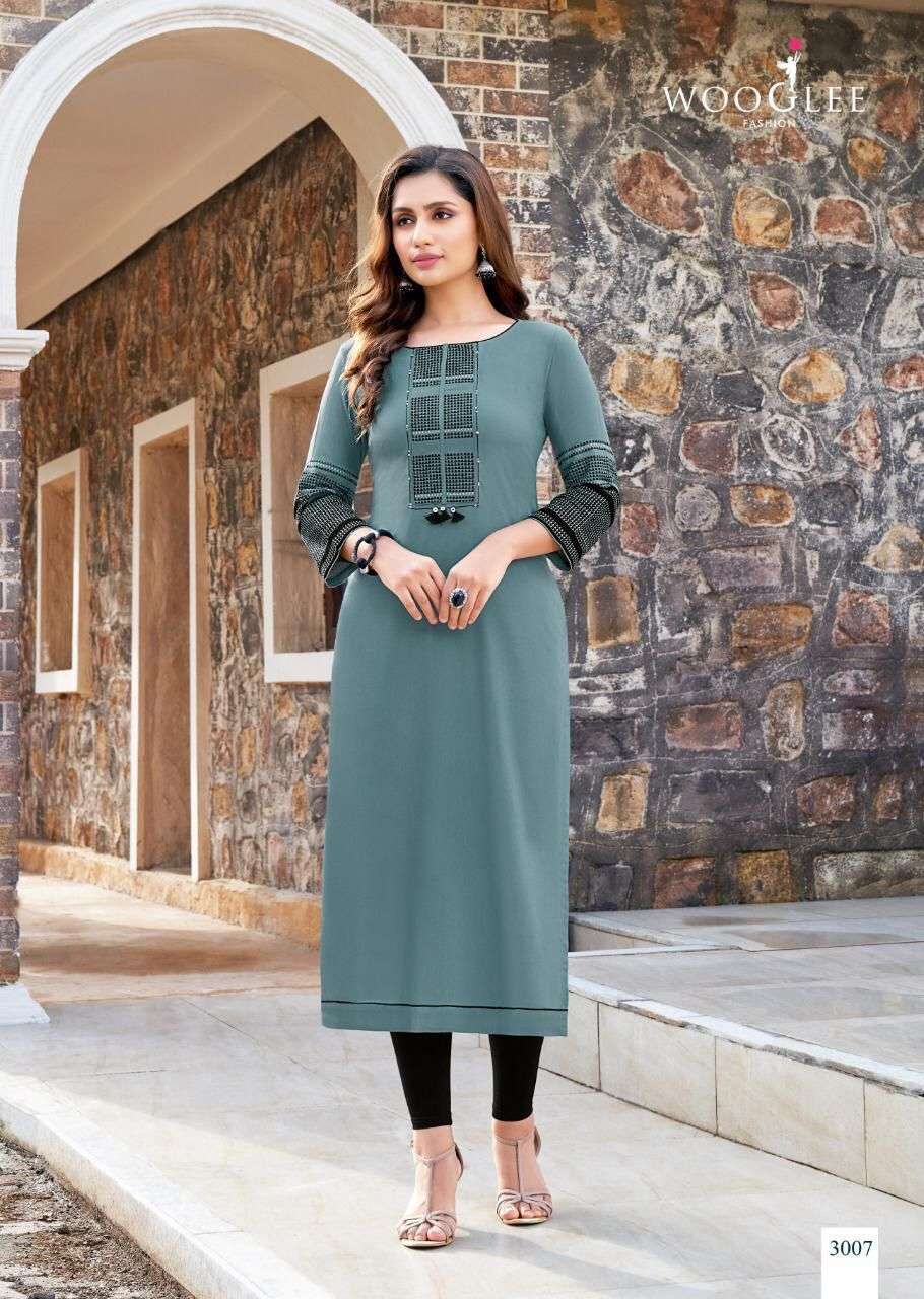WOOGLEE SALONEE VOL 2 Catalogue Office wear Kurtis wholesale