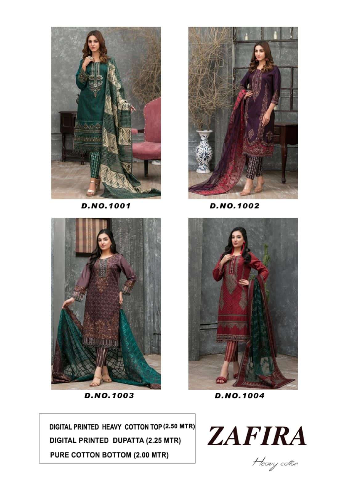 ZAFIRA HEAVY COTTON By HALA