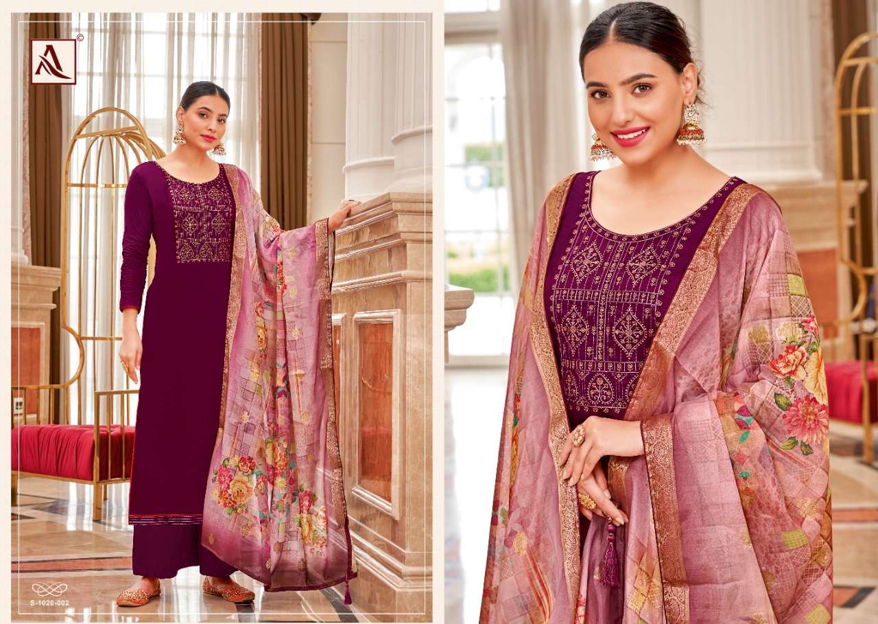 Alok Festive Fusion Edition Vol 5 Catalog Jam Cotton Designer Dress Materials