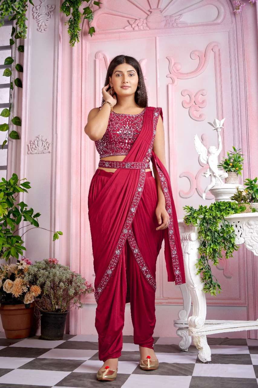 AMOHA TRENZA DESIGN NO 1015950 FANCY INNOVATIVE STYLE SAREE CATALOG