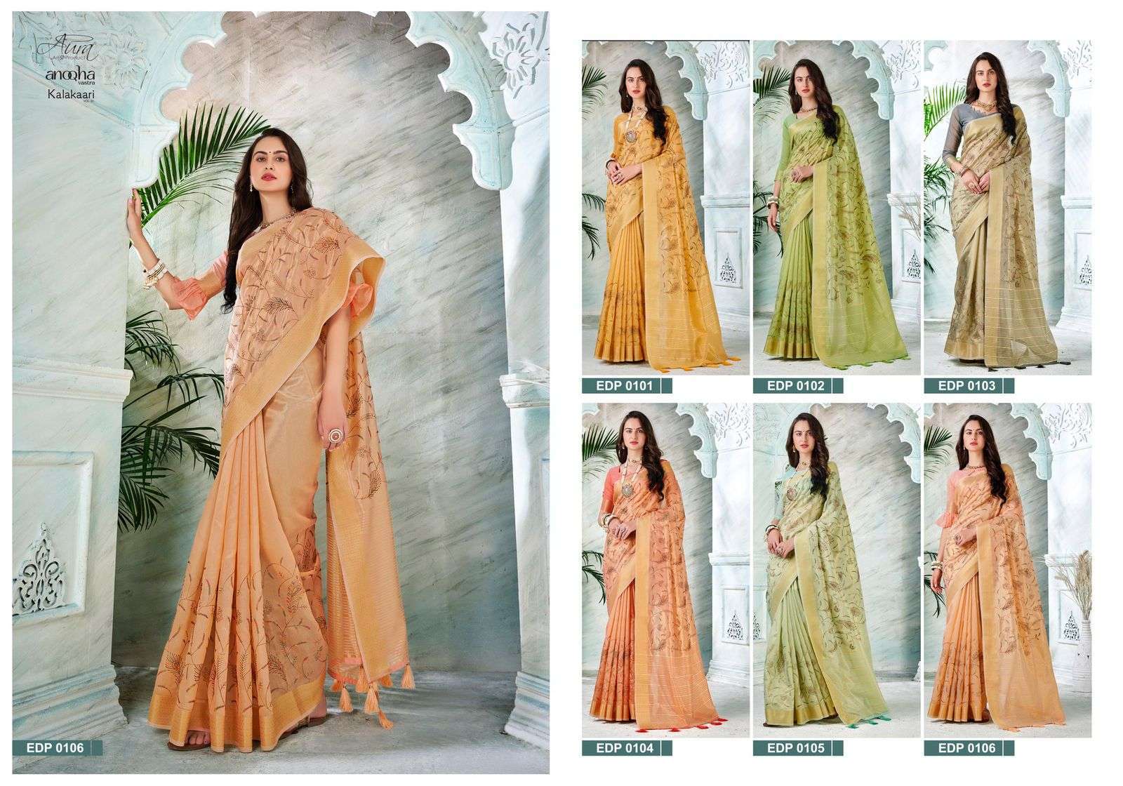 aura kalakaari by anoqha vastra wholesale aree supplier