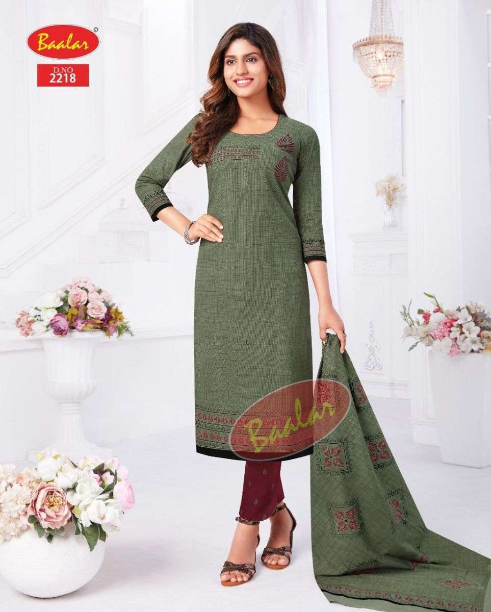 BAALAR ZAARA VOL 12 DRESS MATERIAL WHOLESALER AND EXPORTER