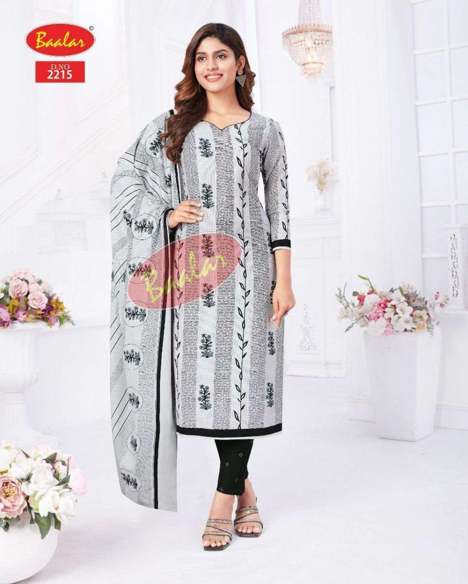 BAALAR ZAARA VOL 12 DRESS MATERIAL WHOLESALER AND EXPORTER