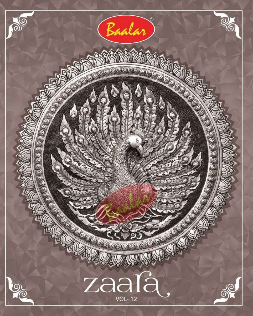 BAALAR ZAARA VOL 12 DRESS MATERIAL WHOLESALER AND EXPORTER