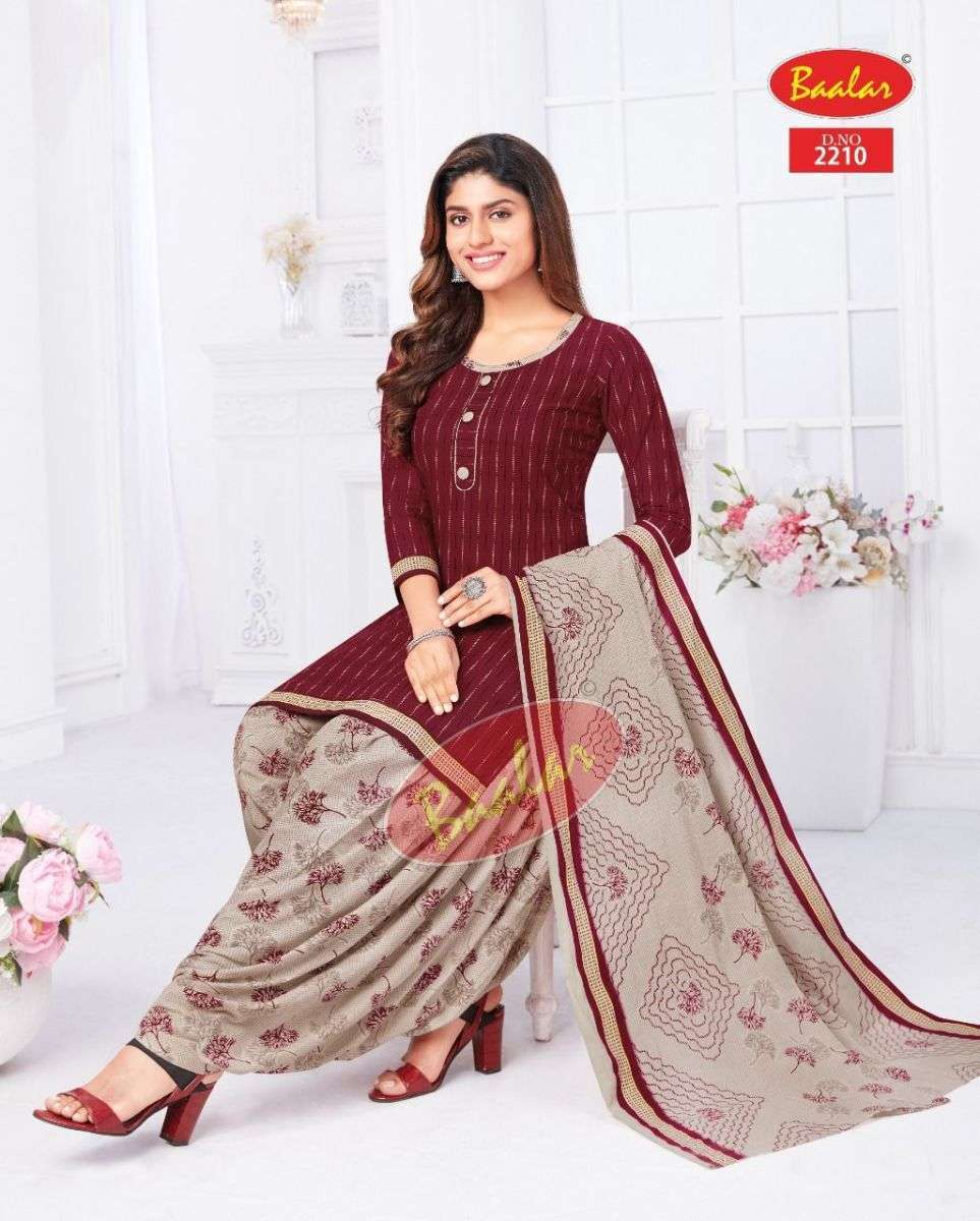 BAALAR ZAARA VOL 12 DRESS MATERIAL WHOLESALER AND EXPORTER