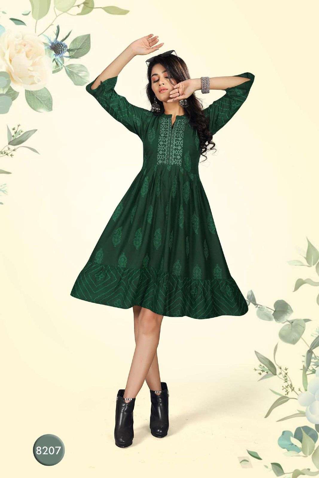 Beauty Queen Vihana Vol 1 Catalog Fancy Western Top Kurtis