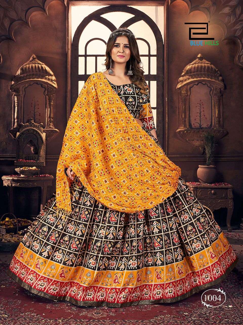 BLUE HILLS NAVRATRI NIGHTS 2022 READY TO WEAR TRADITIONAL LEHANGA BLOUSE DUPATTA SET