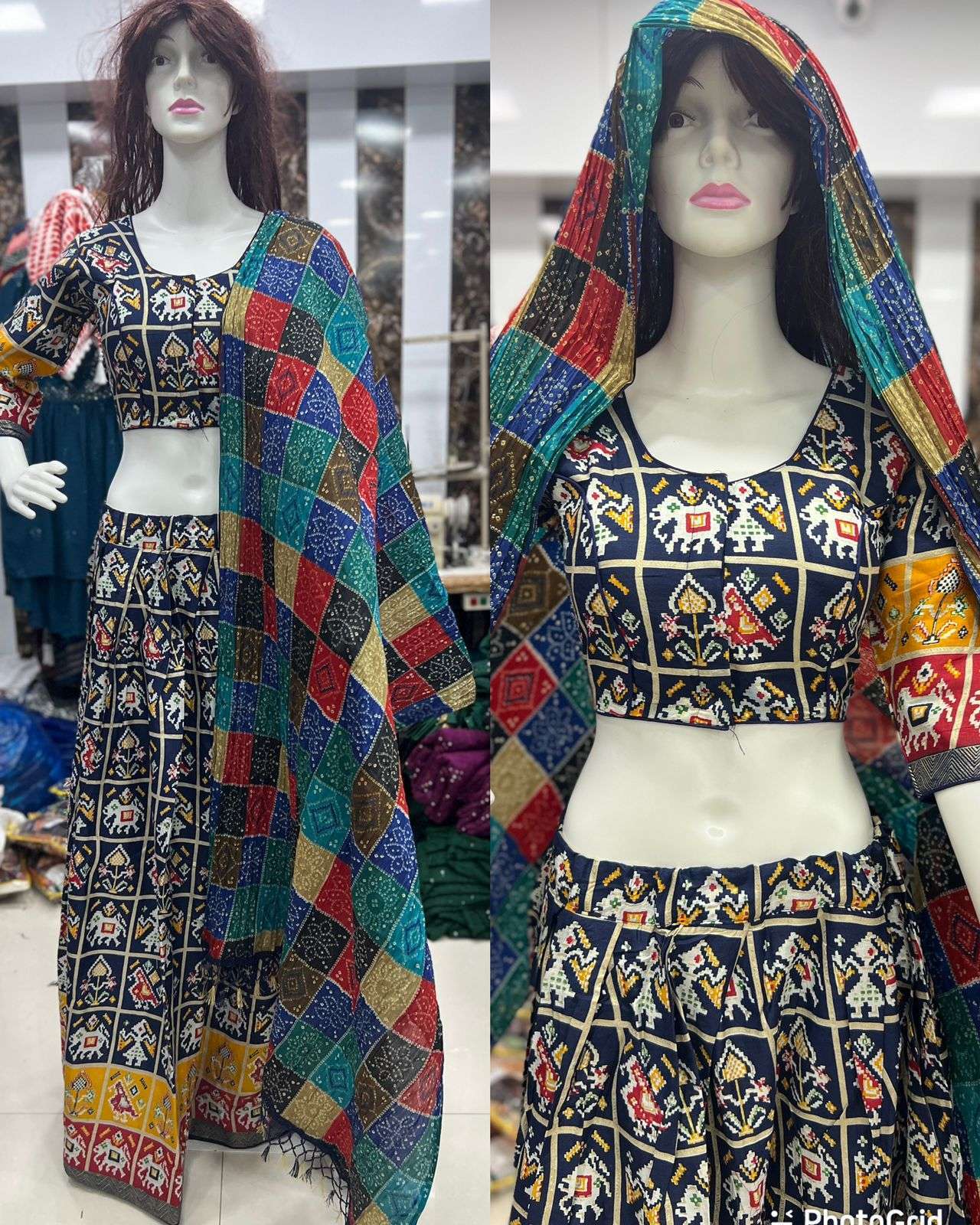 BLUE HILLS NAVRATRI NIGHTS 2022 READY TO WEAR TRADITIONAL LEHANGA BLOUSE DUPATTA SET
