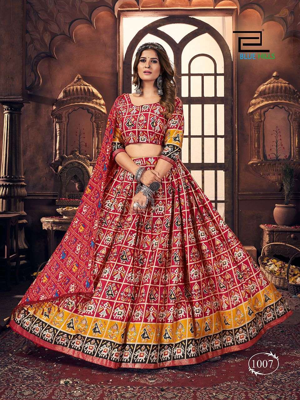 BLUE HILLS NAVRATRI NIGHTS 2022 READY TO WEAR TRADITIONAL LEHANGA BLOUSE DUPATTA SET
