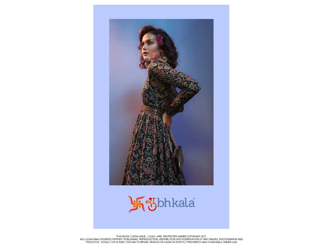 FLORY VOL 19 FESTIVAL STYLE LONG ANARKALI STYLE GOWN COLLECTION WHOLESALER