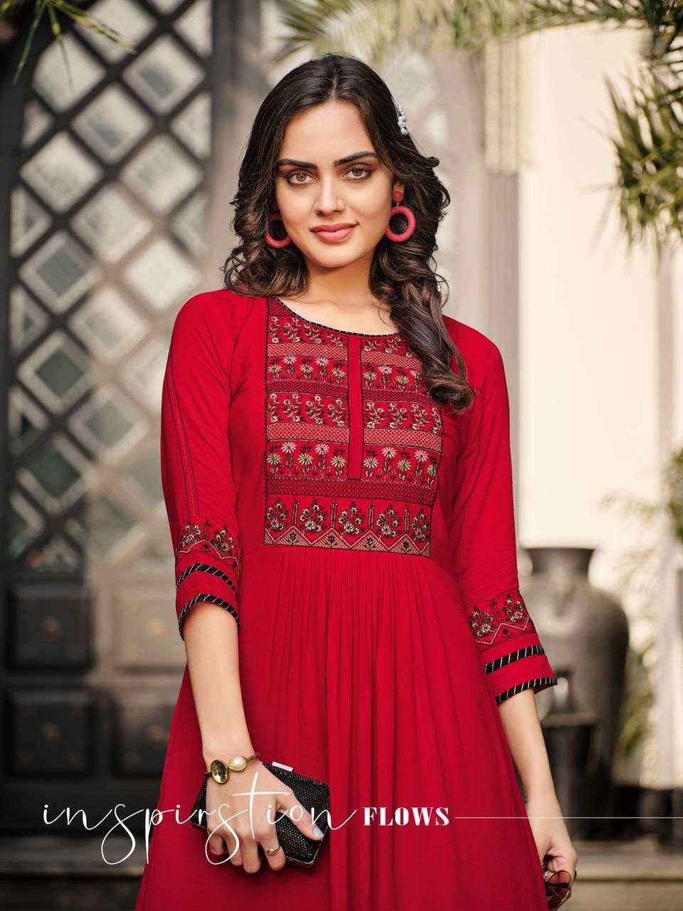 KADLEE (mittoo) Catalog  Cinderella Naira Cut Kurtis at wholesale Price