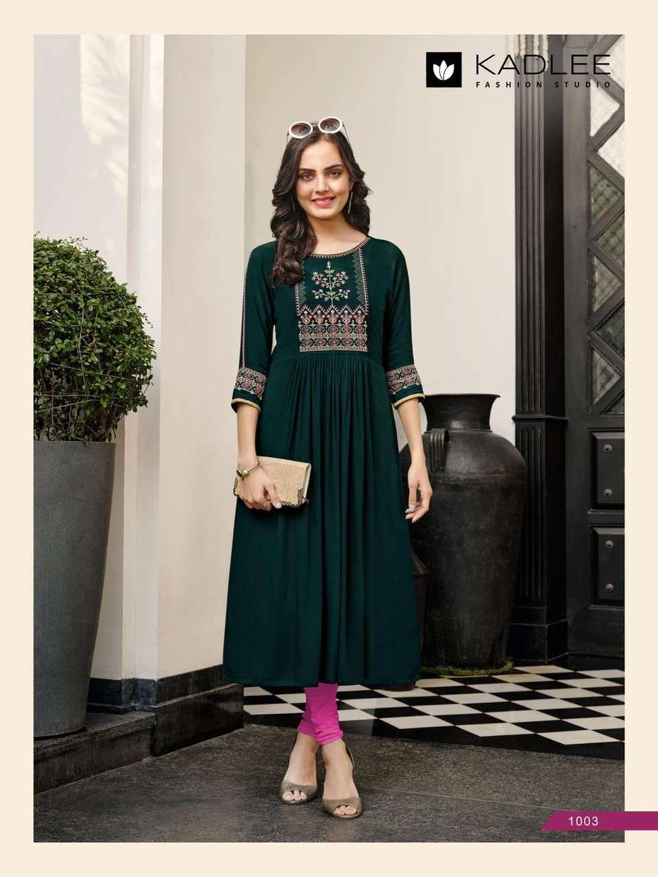 KADLEE (mittoo) Catalog  Cinderella Naira Cut Kurtis at wholesale Price