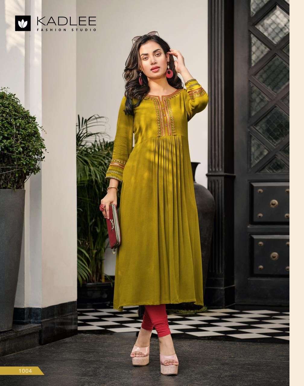 KADLEE (mittoo) Catalog  Cinderella Naira Cut Kurtis at wholesale Price