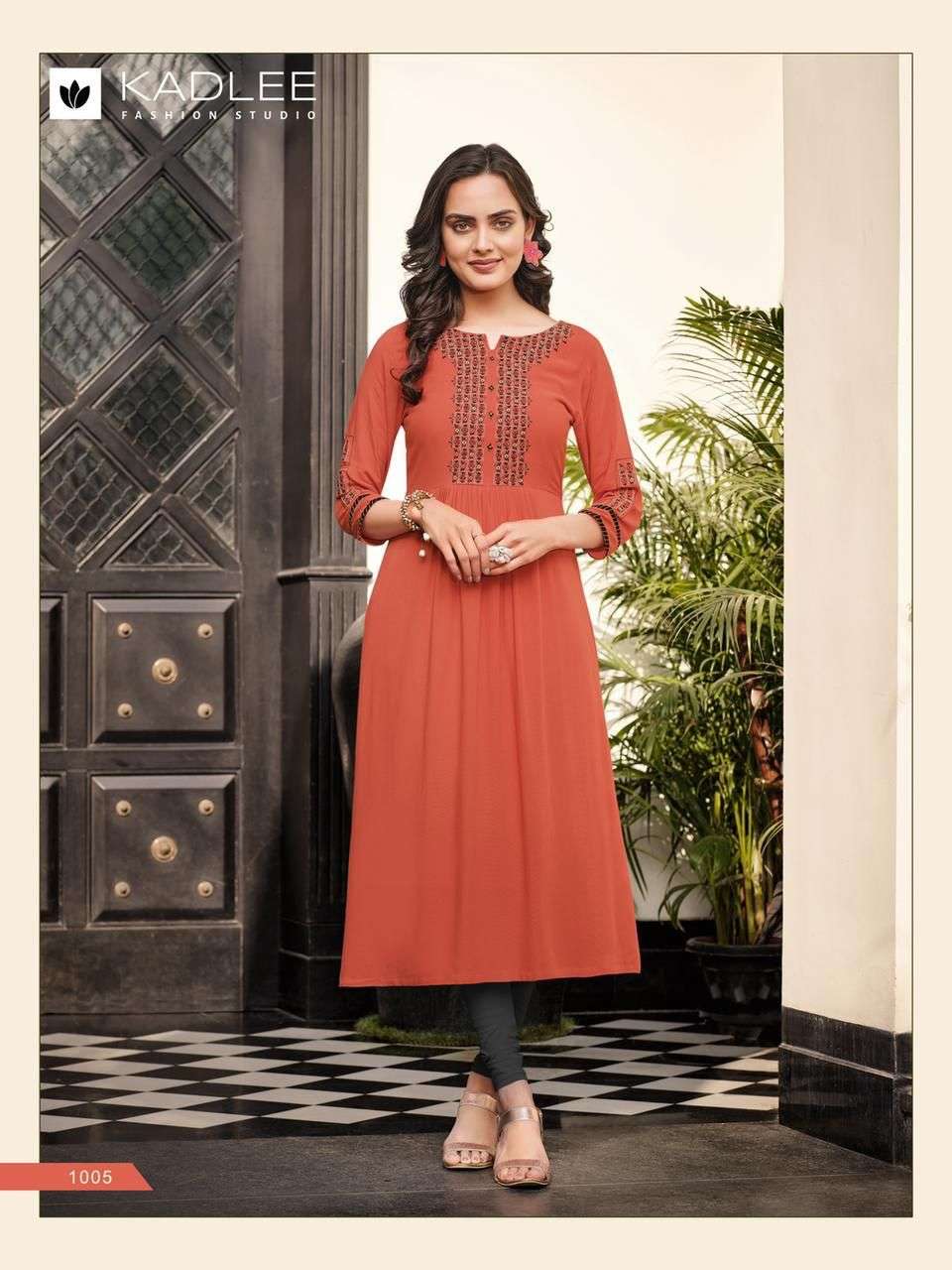 KADLEE (mittoo) Catalog  Cinderella Naira Cut Kurtis at wholesale Price