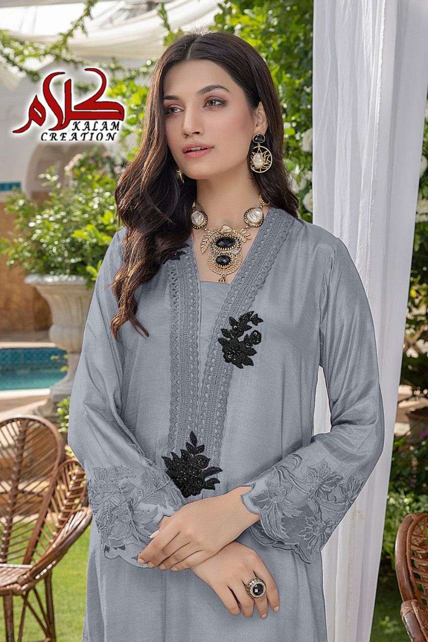  KALAM CREATION 1104 DESIGNER FULL STITCH 3 PIECE CATALOGUE SUPPLIER