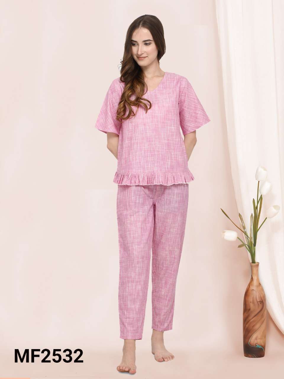MESMORA NIGHT WEAR SERIES FANCY LADIES NIGHT DRESS COLLECTION