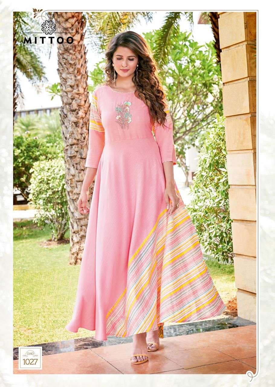 MITTOO Catalog  Leriya Vol 5 Floor Legnth Gown 