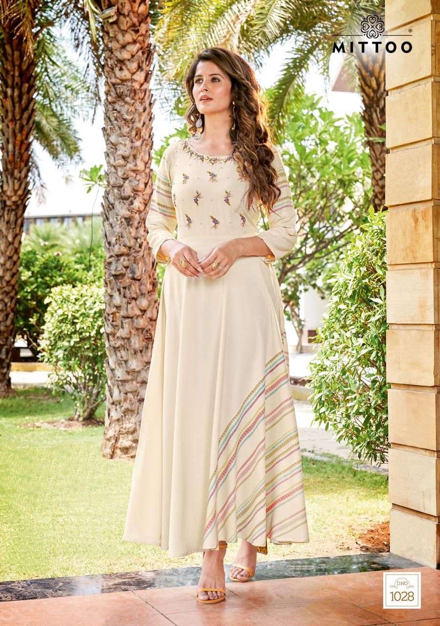 MITTOO Catalog  Leriya Vol 5 Floor Legnth Gown 