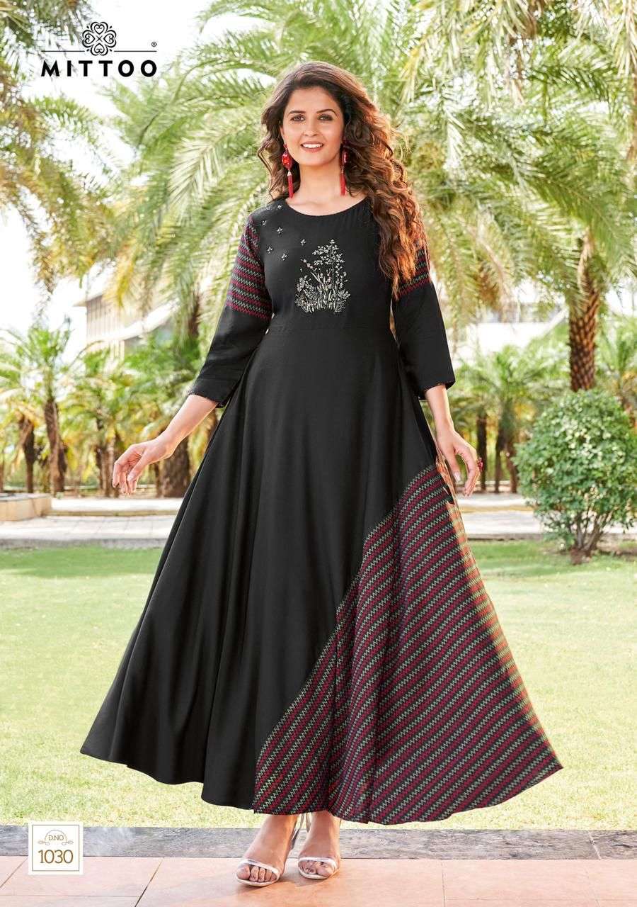 MITTOO Catalog  Leriya Vol 5 Floor Legnth Gown 