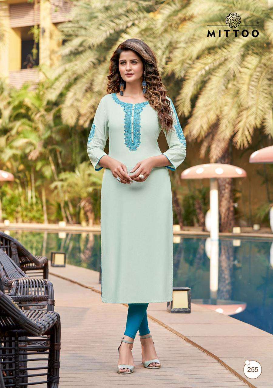 MITTOO Catalog  Payal Vol 18 Office wear kurtis catalog