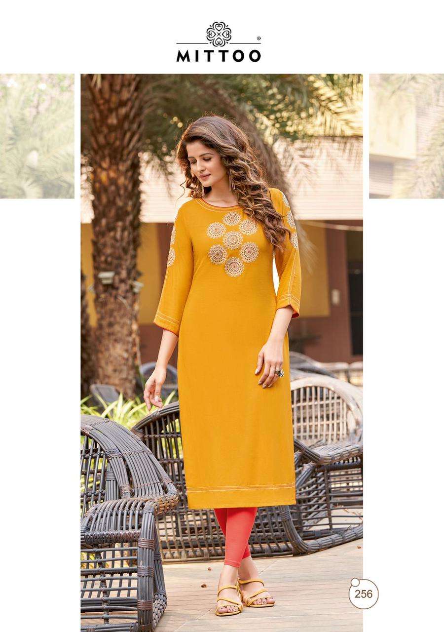 MITTOO Catalog  Payal Vol 18 Office wear kurtis catalog