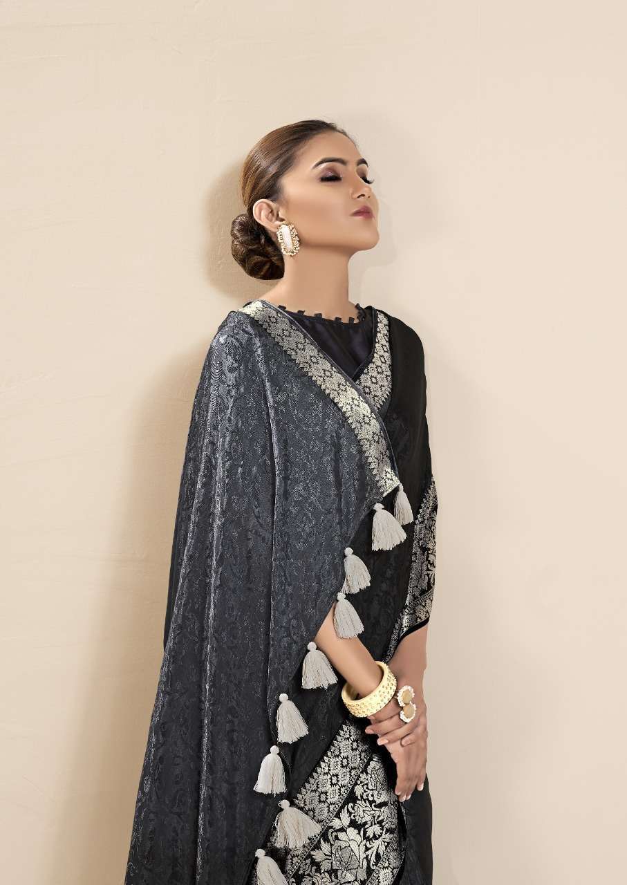  PR OLA S1 PRO PURE DOLA WEAVING SAREES WHOLESALER