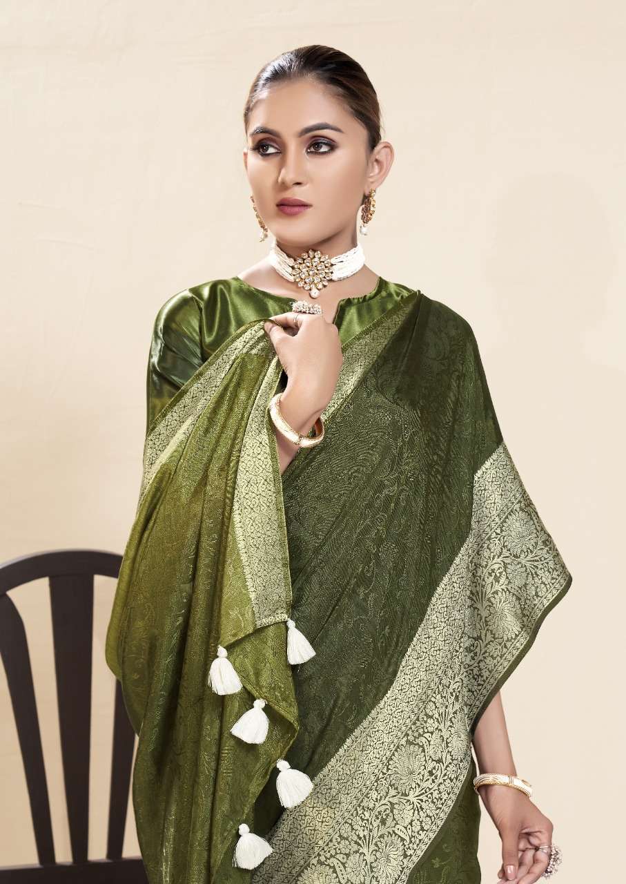  PR OLA S1 PRO PURE DOLA WEAVING SAREES WHOLESALER